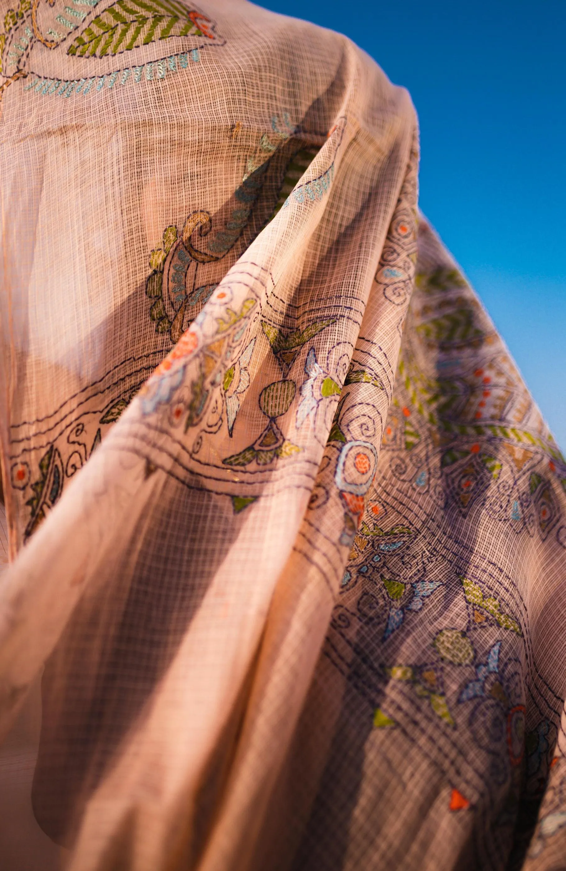 Kaisori Kota saree - Bagh Ahana  Kantha Kota saree