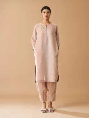 Kaya Embroidered Metallic Kurta