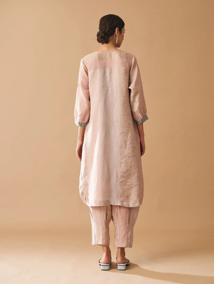 Kaya Embroidered Metallic Kurta