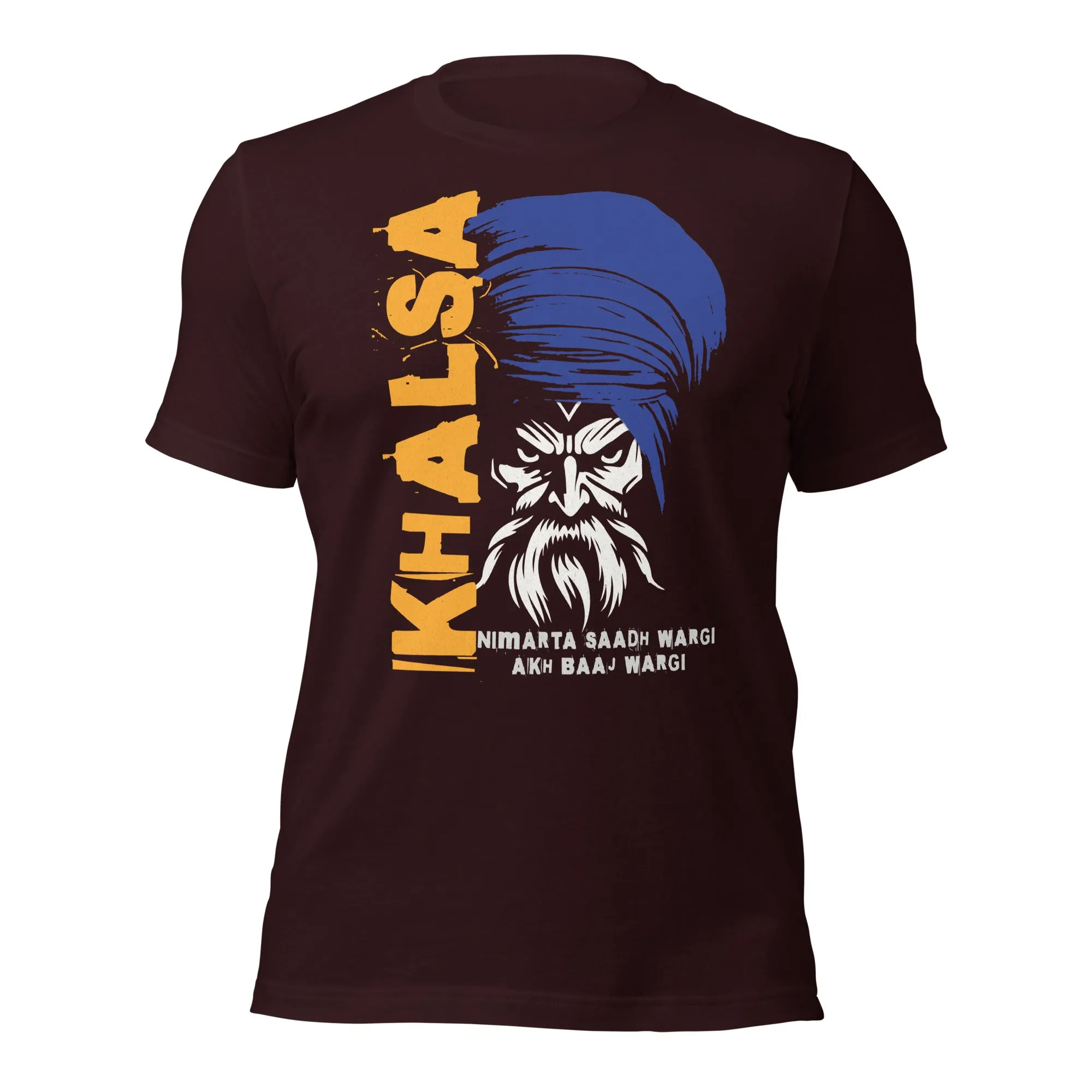 Khalsa Nimarta Sadh wargi Unisex t-shirt