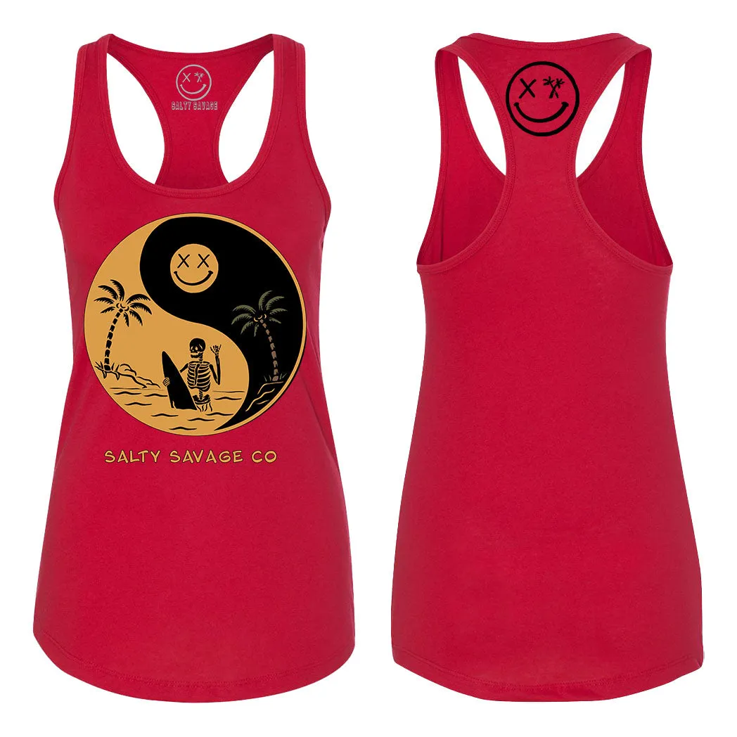 Ladies "Yin Yang" Racerback Tank