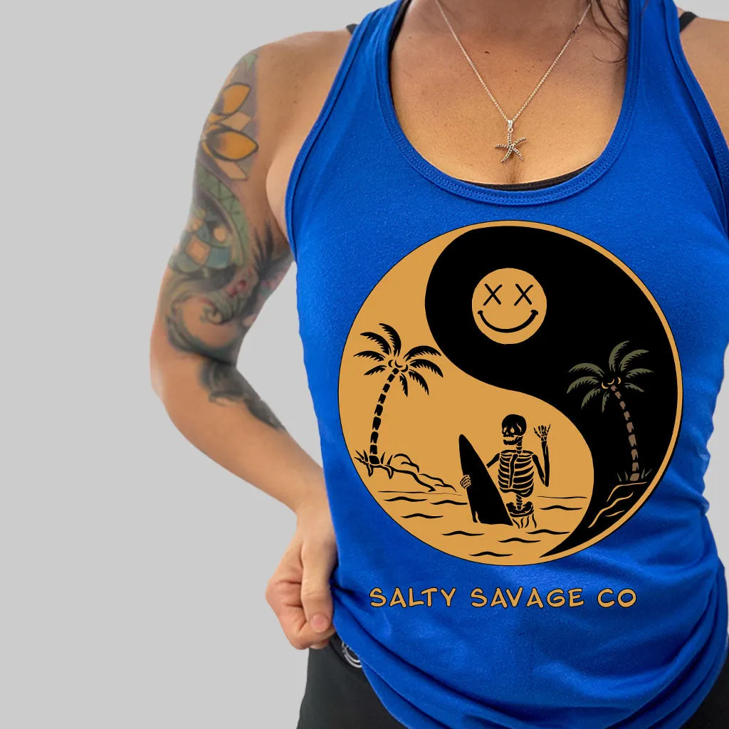 Ladies "Yin Yang" Racerback Tank