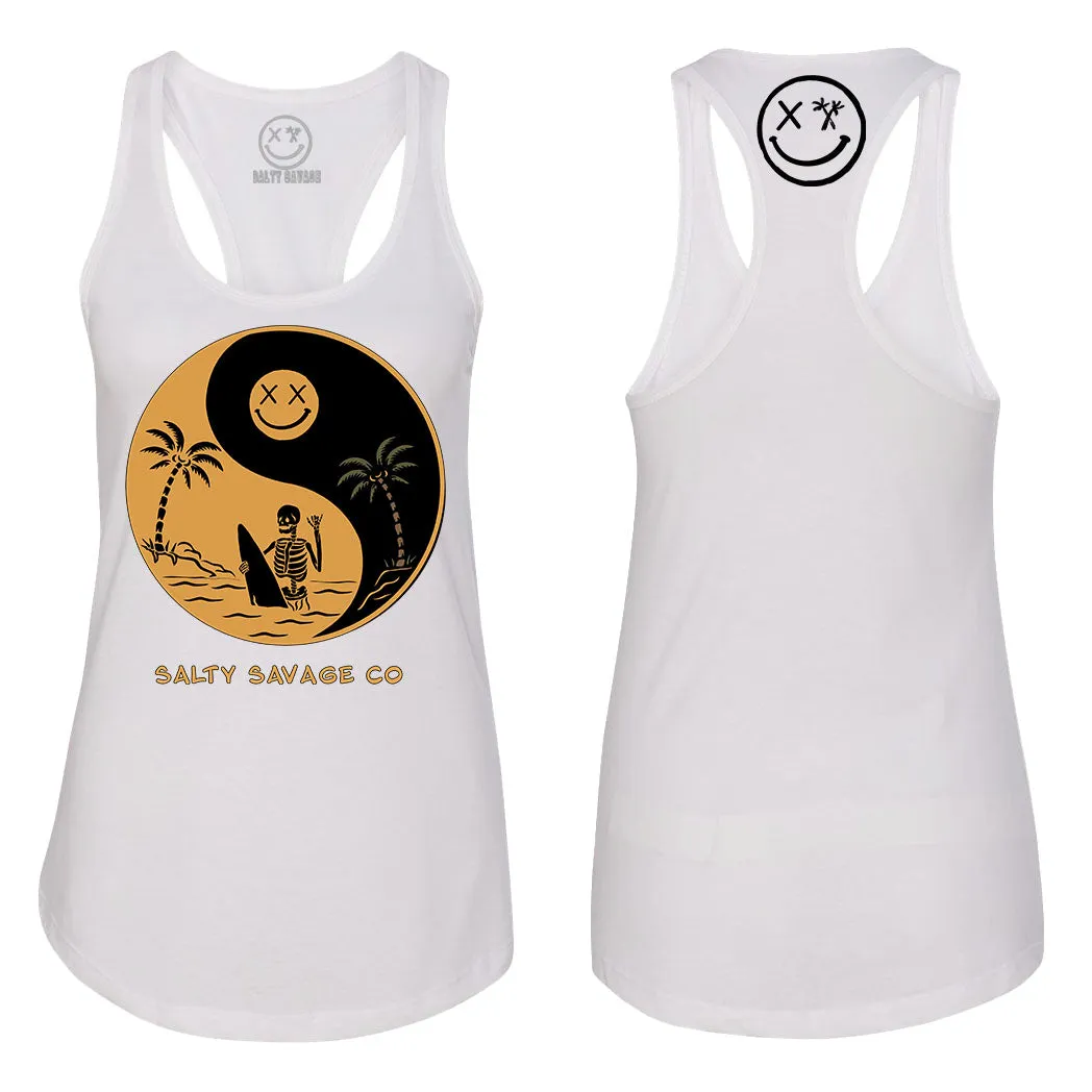 Ladies "Yin Yang" Racerback Tank