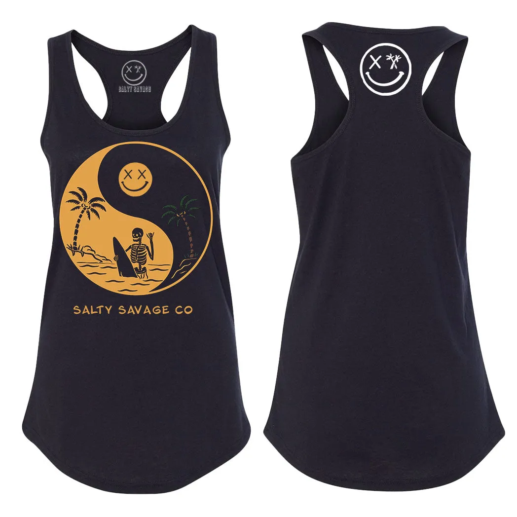 Ladies "Yin Yang" Racerback Tank