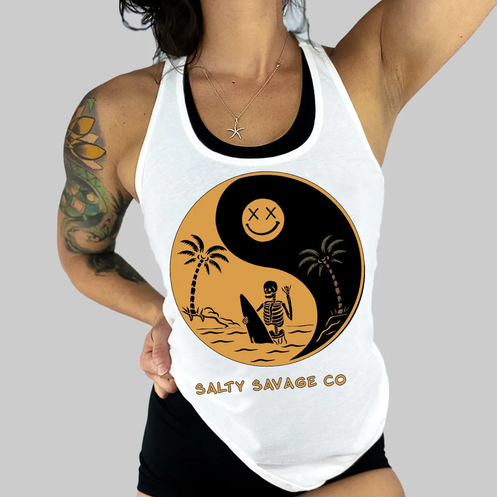 Ladies "Yin Yang" Racerback Tank