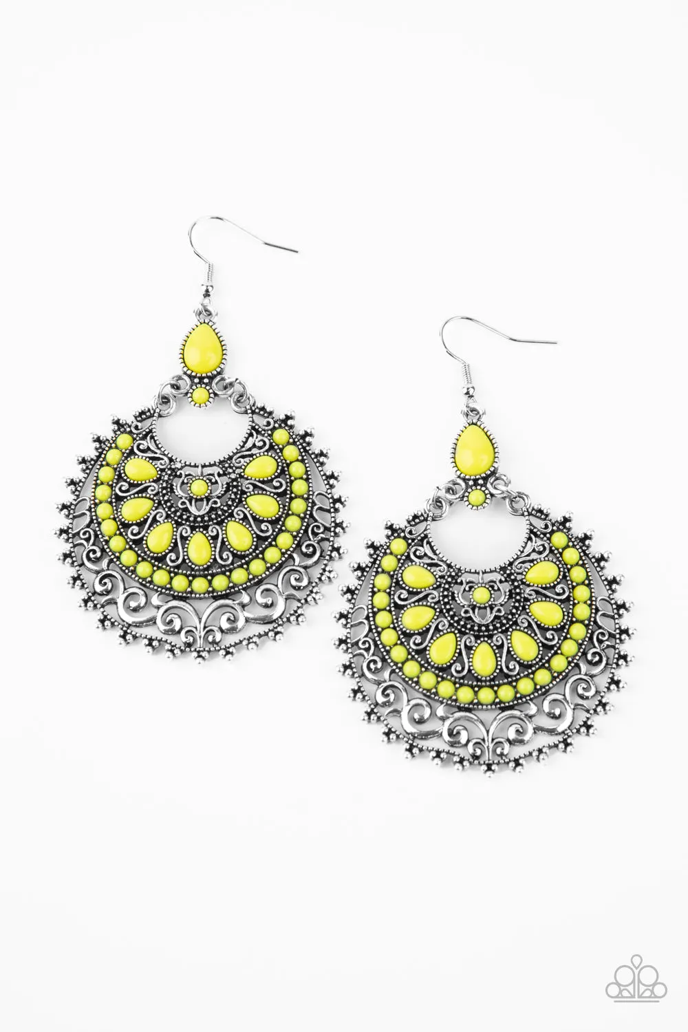 Laguna Leisure Yellow-Earrings