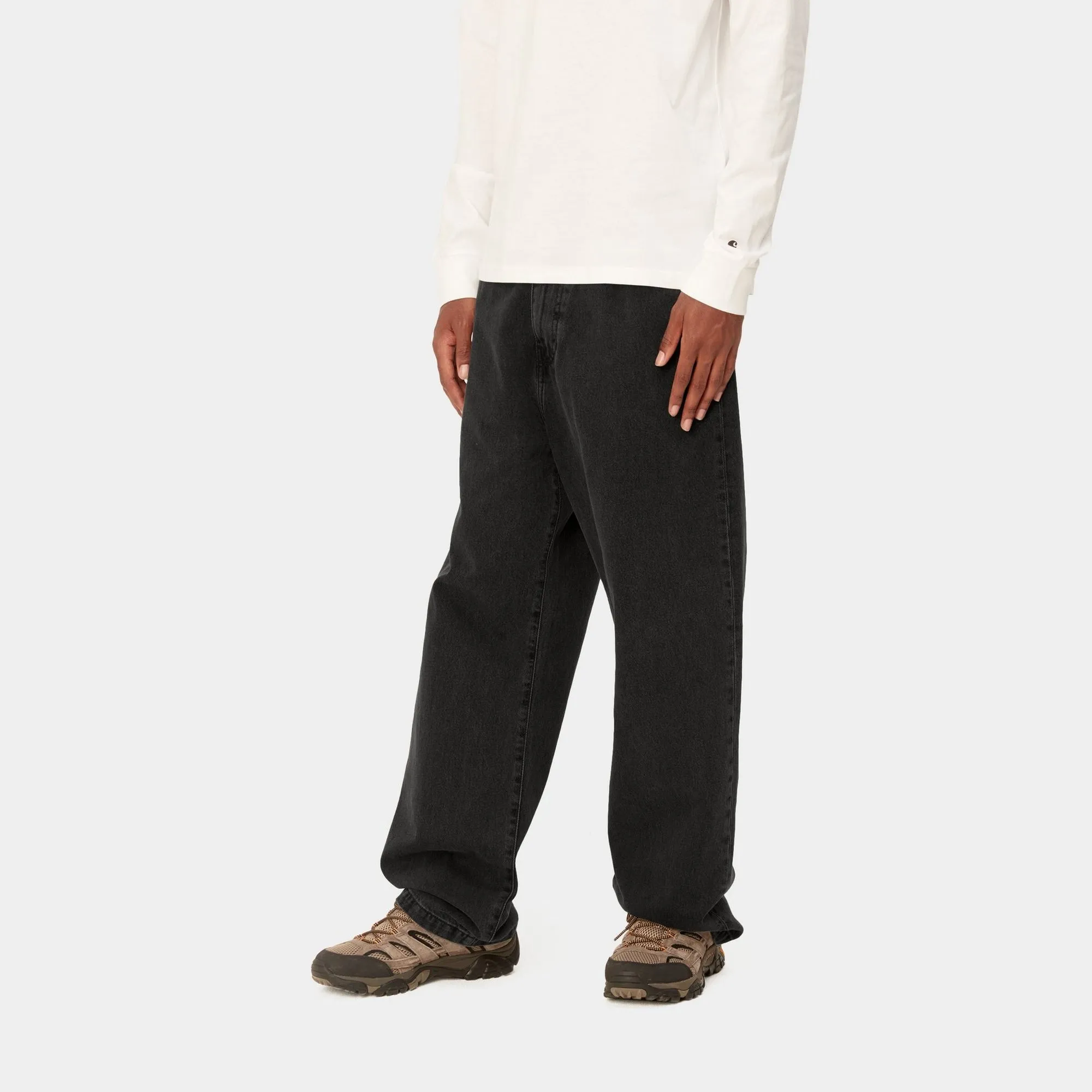 Landon Pant | Black (heavy stone wash)