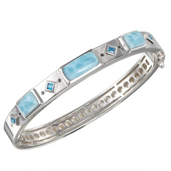 Larimar Renaissance Bangle