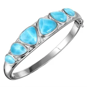 Larimar Reuleaux Bangle