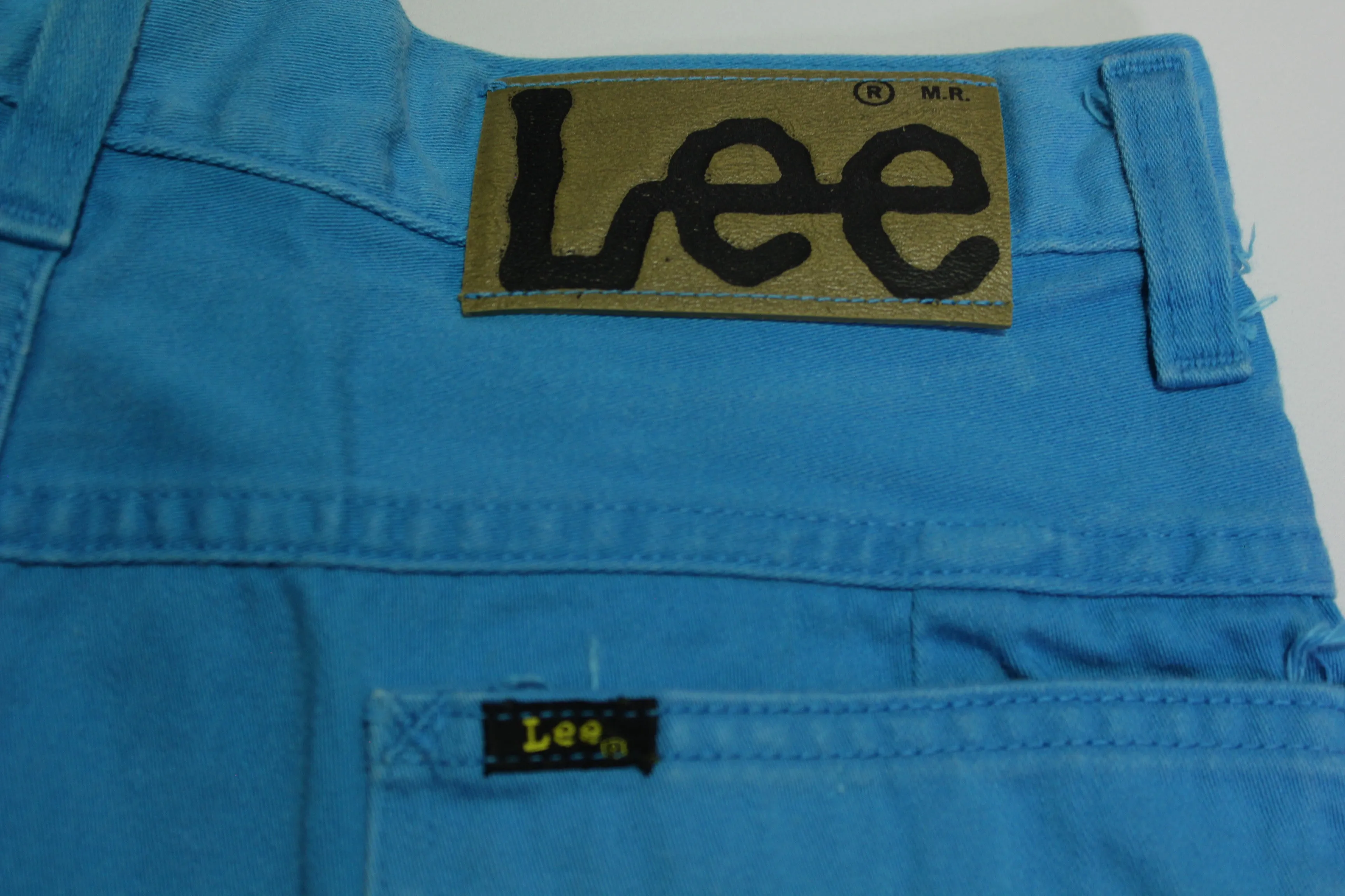 Lee Lady Westerner Vintage 50's 60's Sanforized Sky Blue Denim Jeans