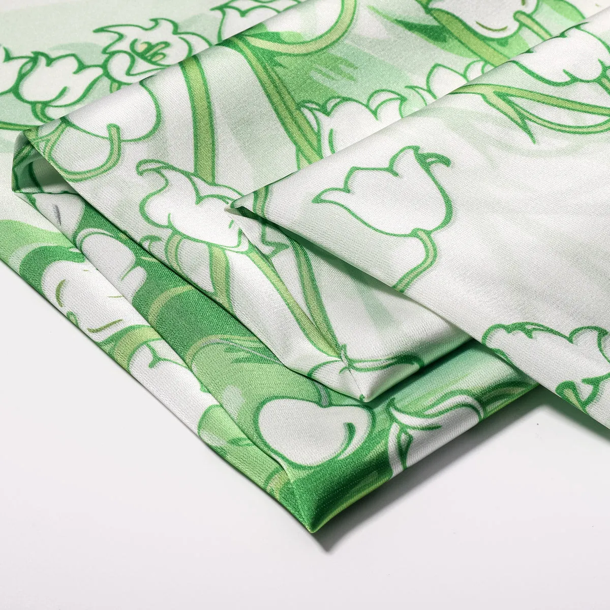 Lily Of The Valley Square Scarf