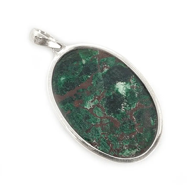 Montie Chrysocolla Statement Pendant - B