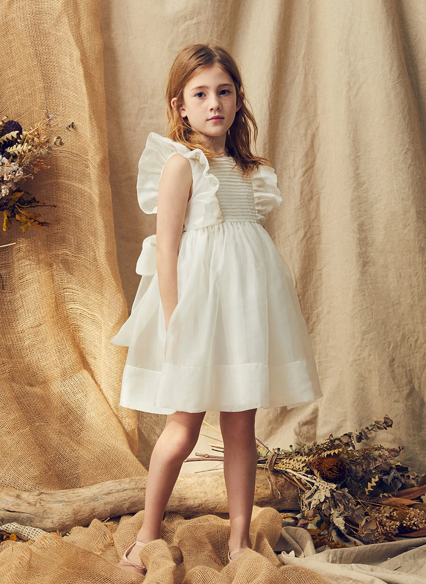 Nellystella Love Mae Dress Bright White