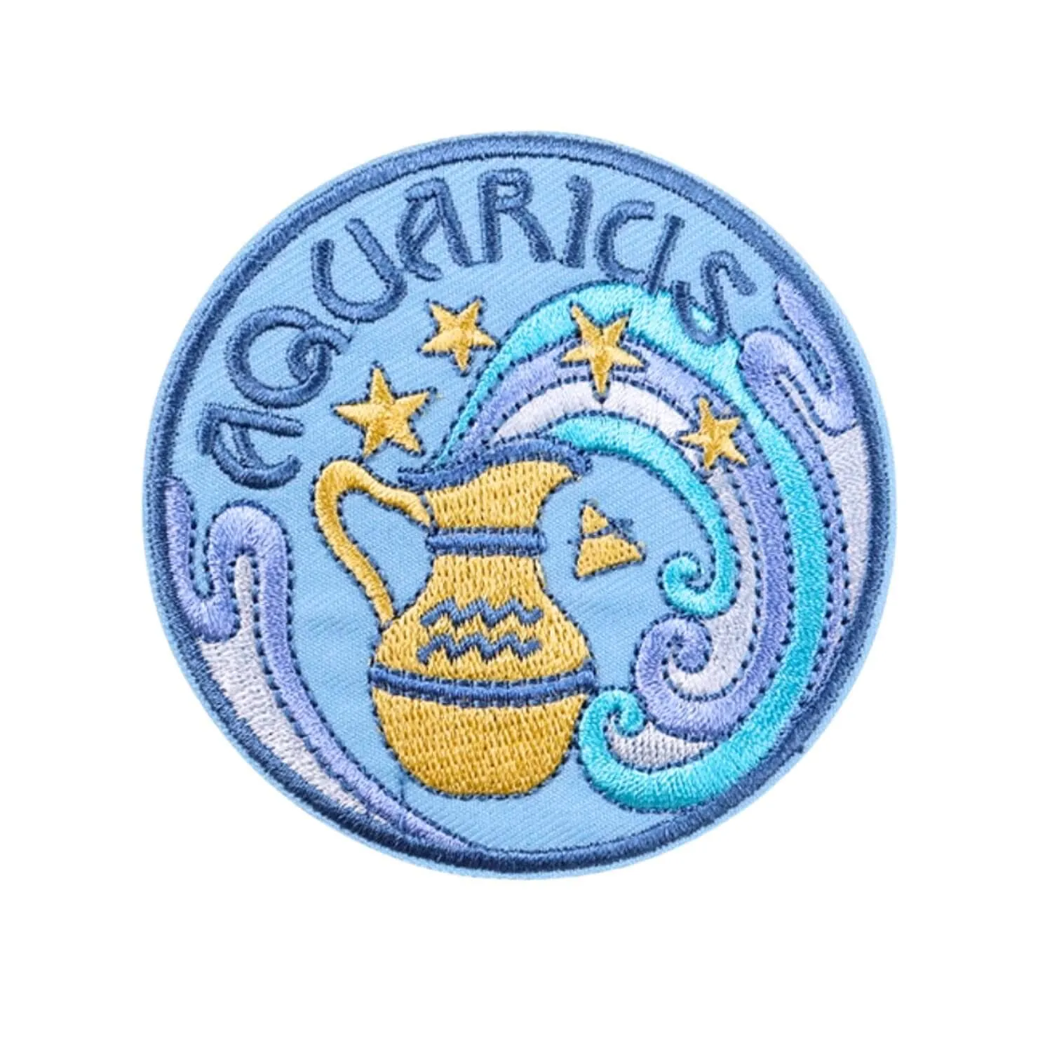 NEW! Embroidered Zodiac Patches