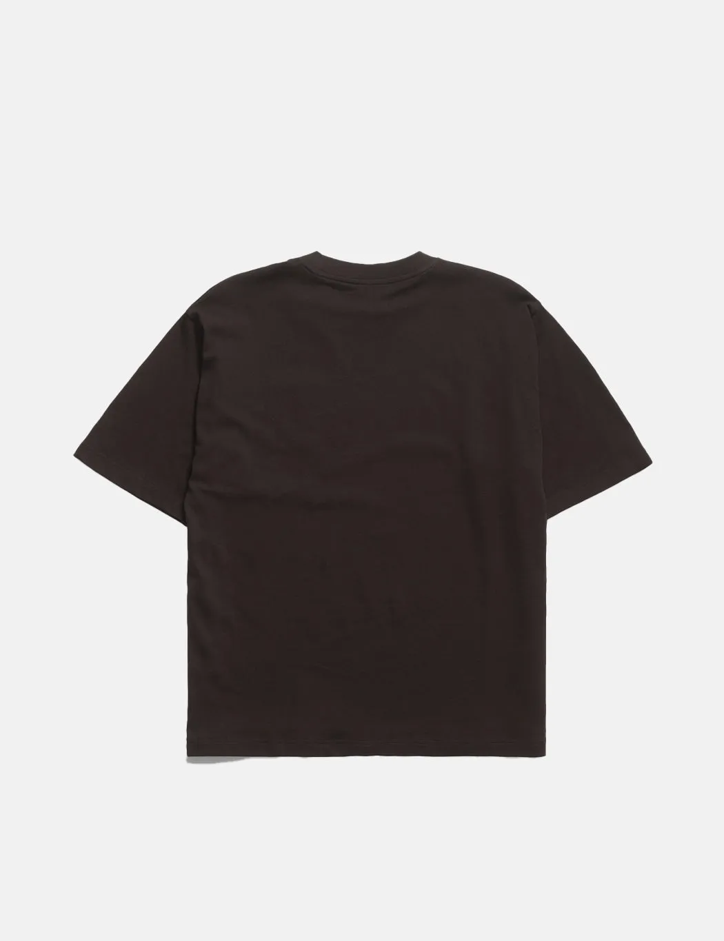 Norse Projects Simon Heavy N Logo T-Shirt (Organic) - Espresso Brown