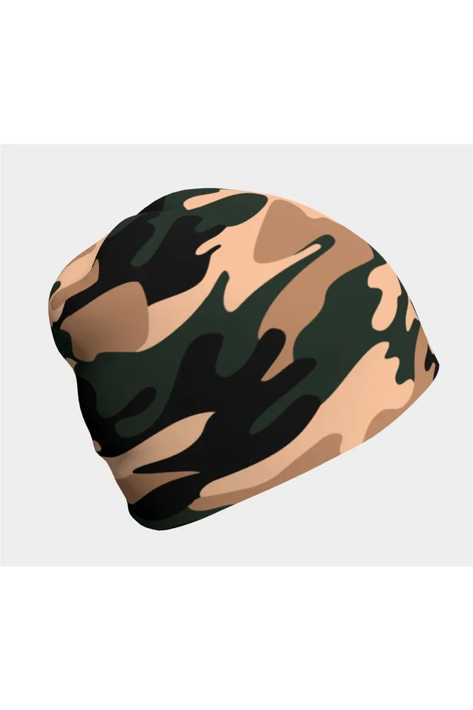 Nude Tone Camouflage Beanie