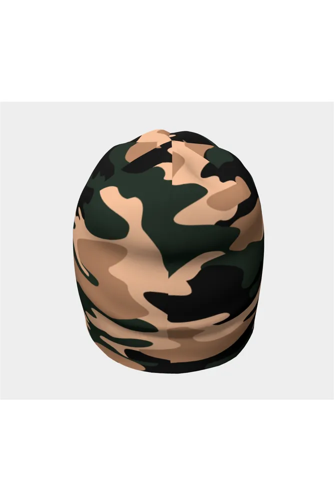 Nude Tone Camouflage Beanie