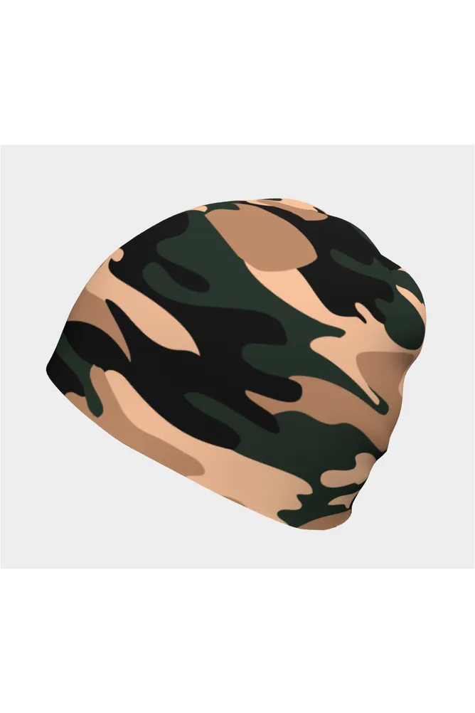 Nude Tone Camouflage Beanie