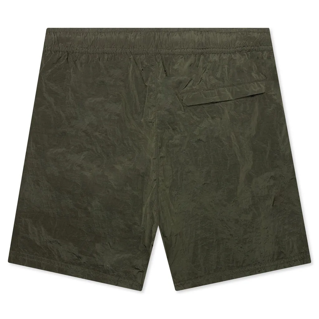 Nylon Shorts - Olive