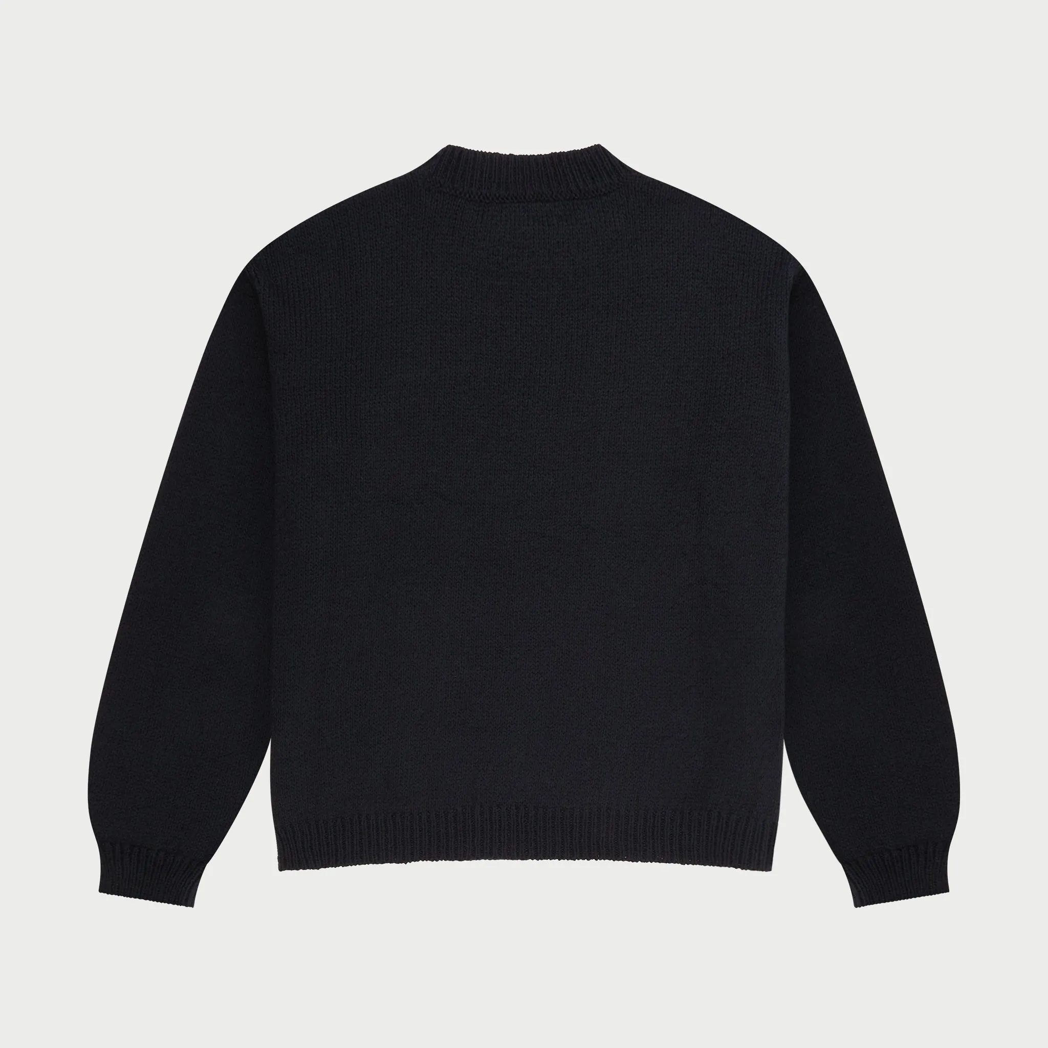 Off Road Cotton Knit Crewneck (Black)