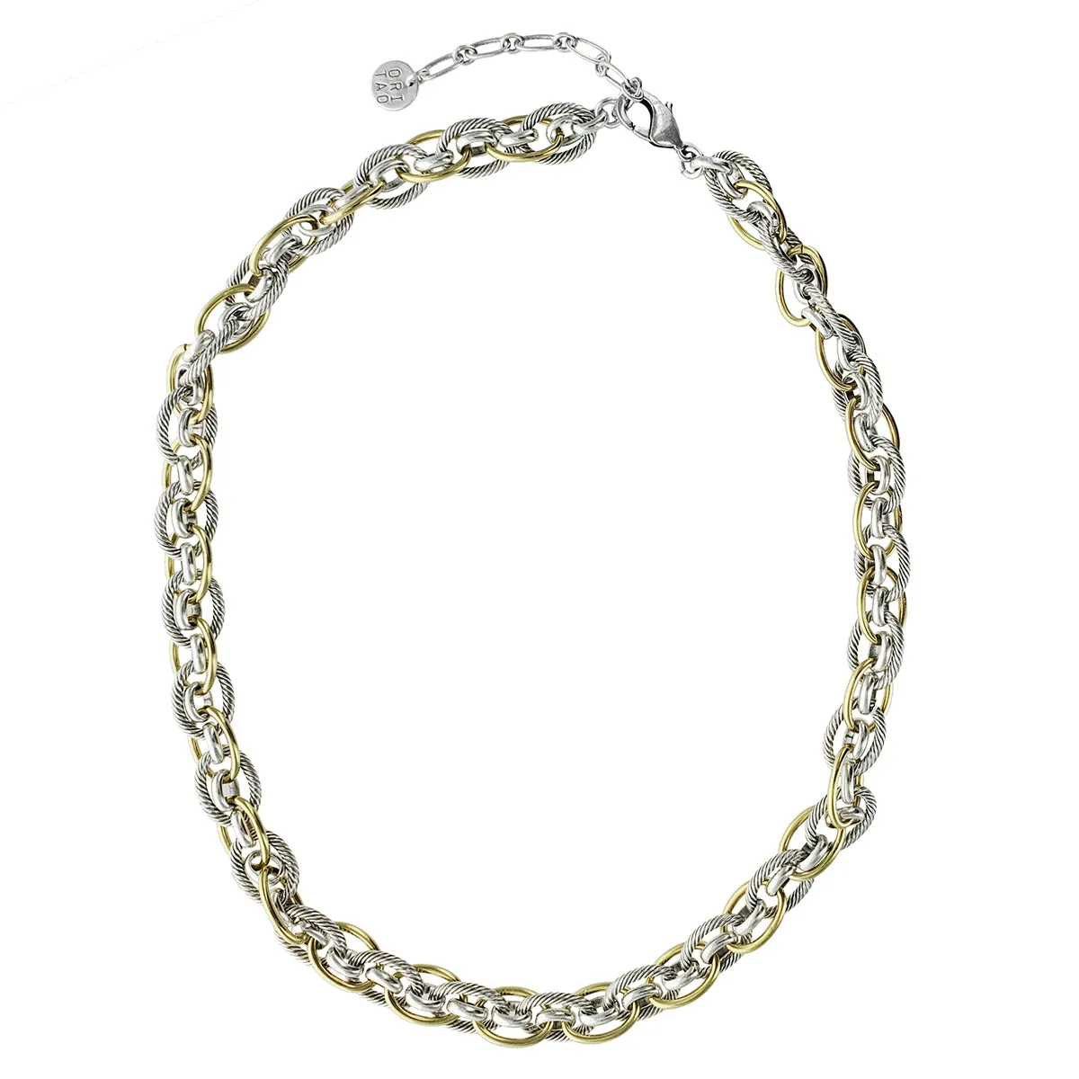 Ori Tao Bijoux Chain Maille Weave Necklace