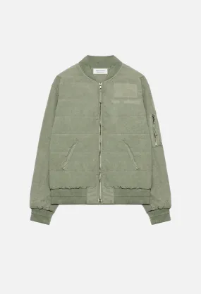 Padded Bomber / Olive