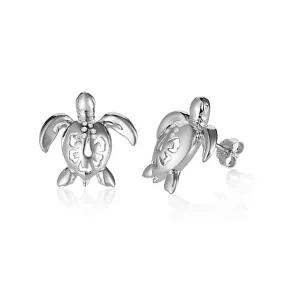 Paradise Honu Stud Earrings