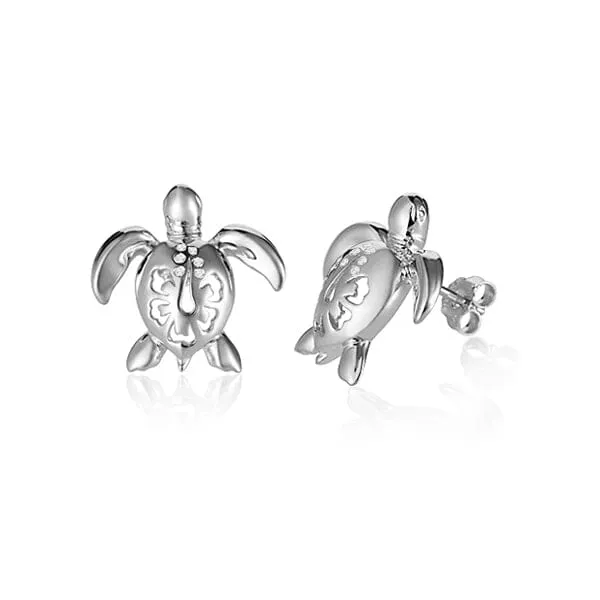 Paradise Honu Stud Earrings