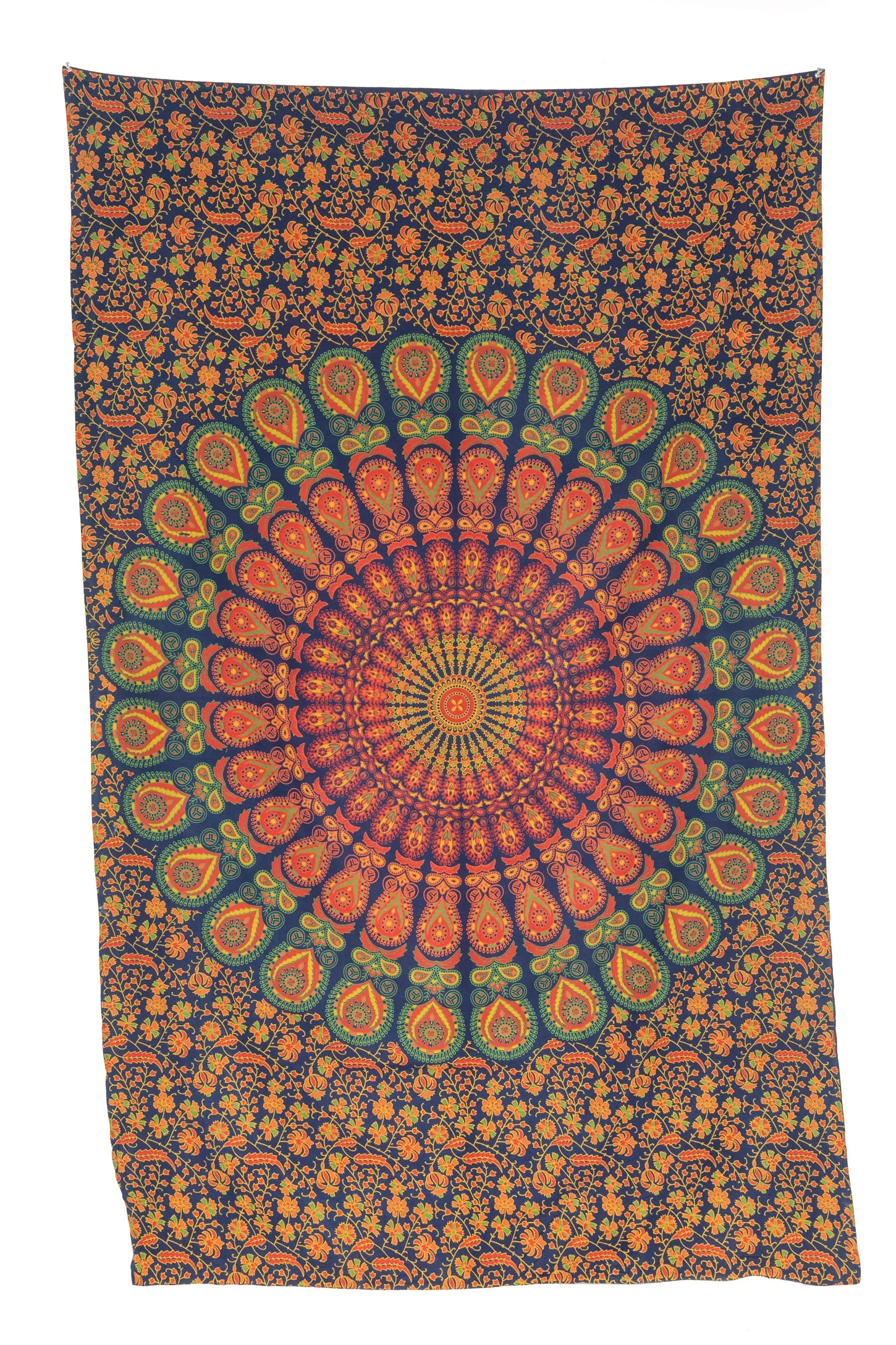 Peacock Mandala Tapestry