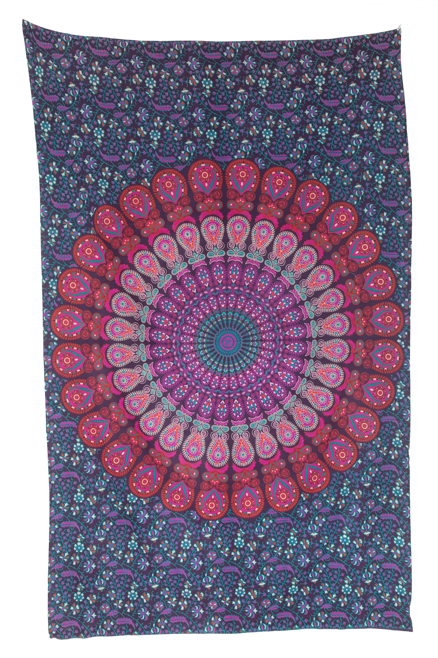 Peacock Mandala Tapestry