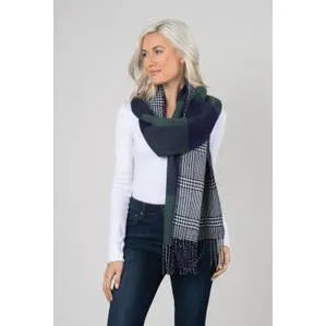 Perfectly Plaid Buffalo Checked Box Scarf