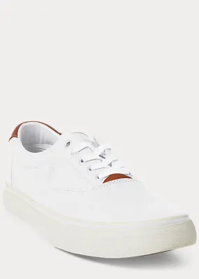 Polo Ralph Lauren - Thornton Canvas LowTop Sneakers - White