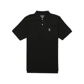 Psycho Bunny Mens Classic Polo - Black