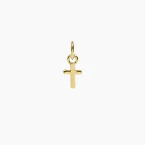 Roma Cross Charm (Gold)