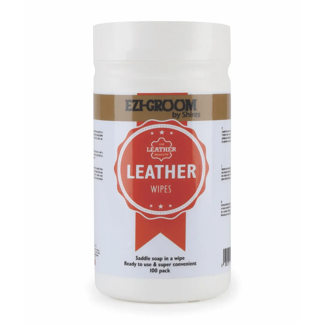 Shires EZI-GROOM Leather Wipes