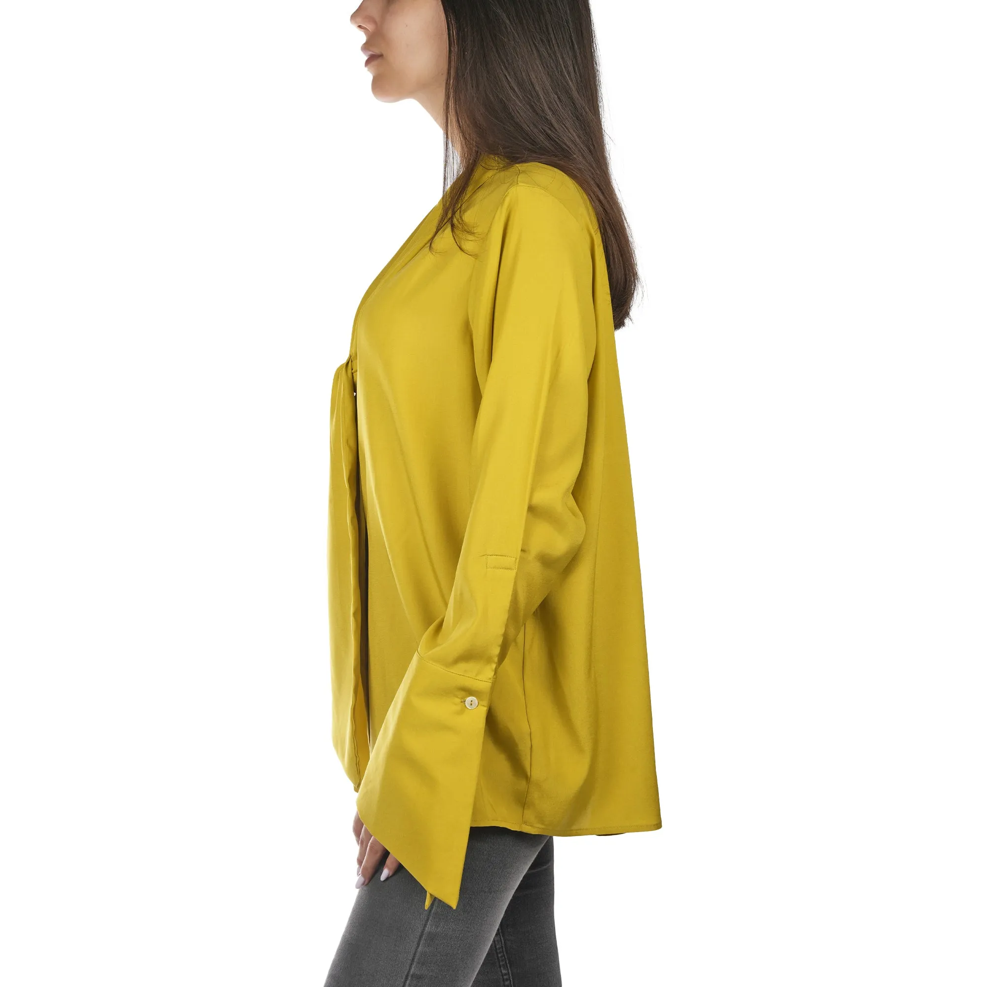 Silk Shirt Yellow