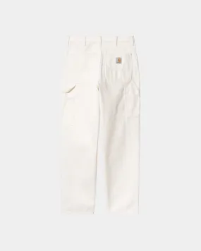 Single Knee Pant - Denim | White (rinsed)