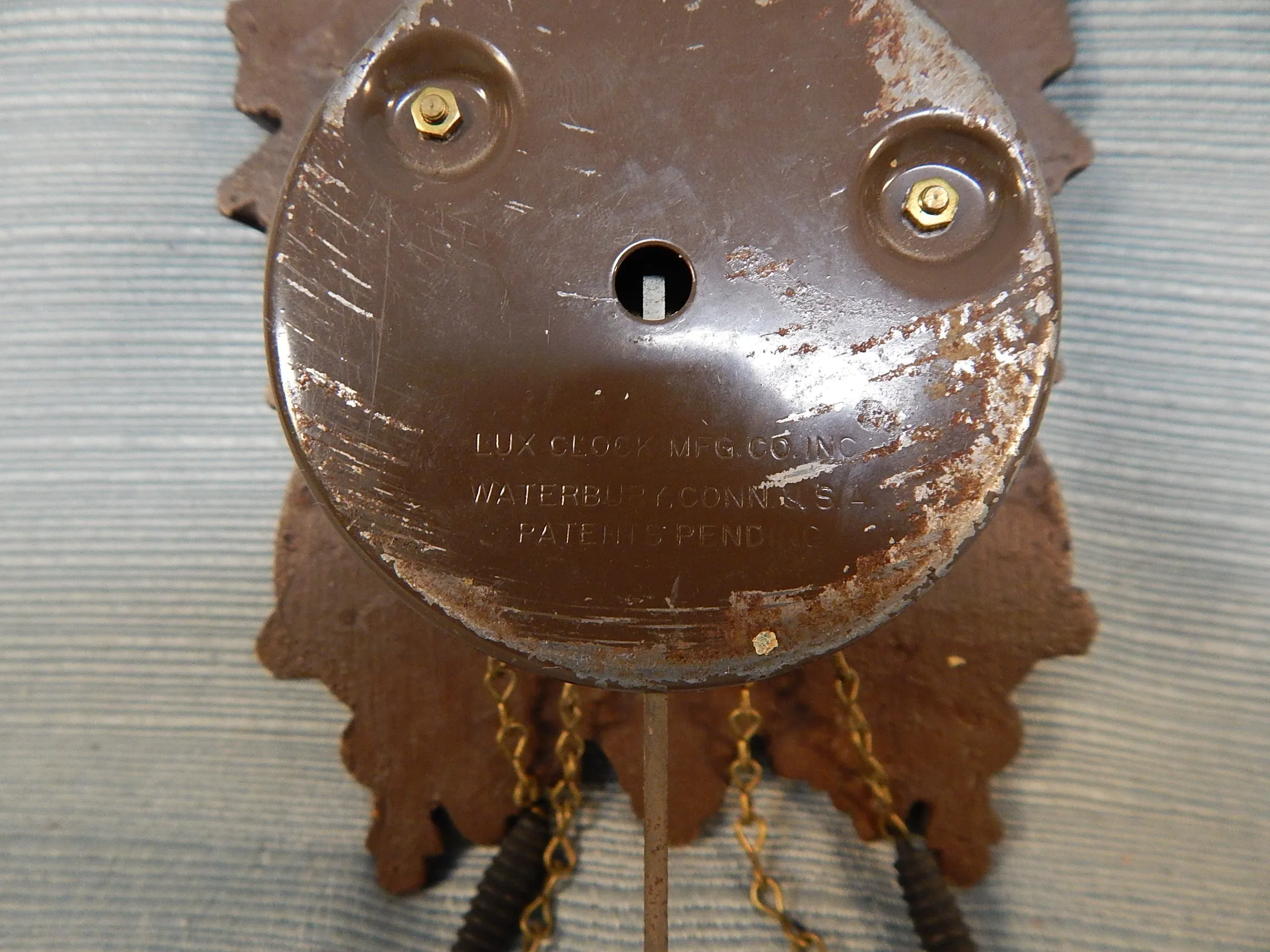 Small Lux Antique Cuckoo Clock - Non-working