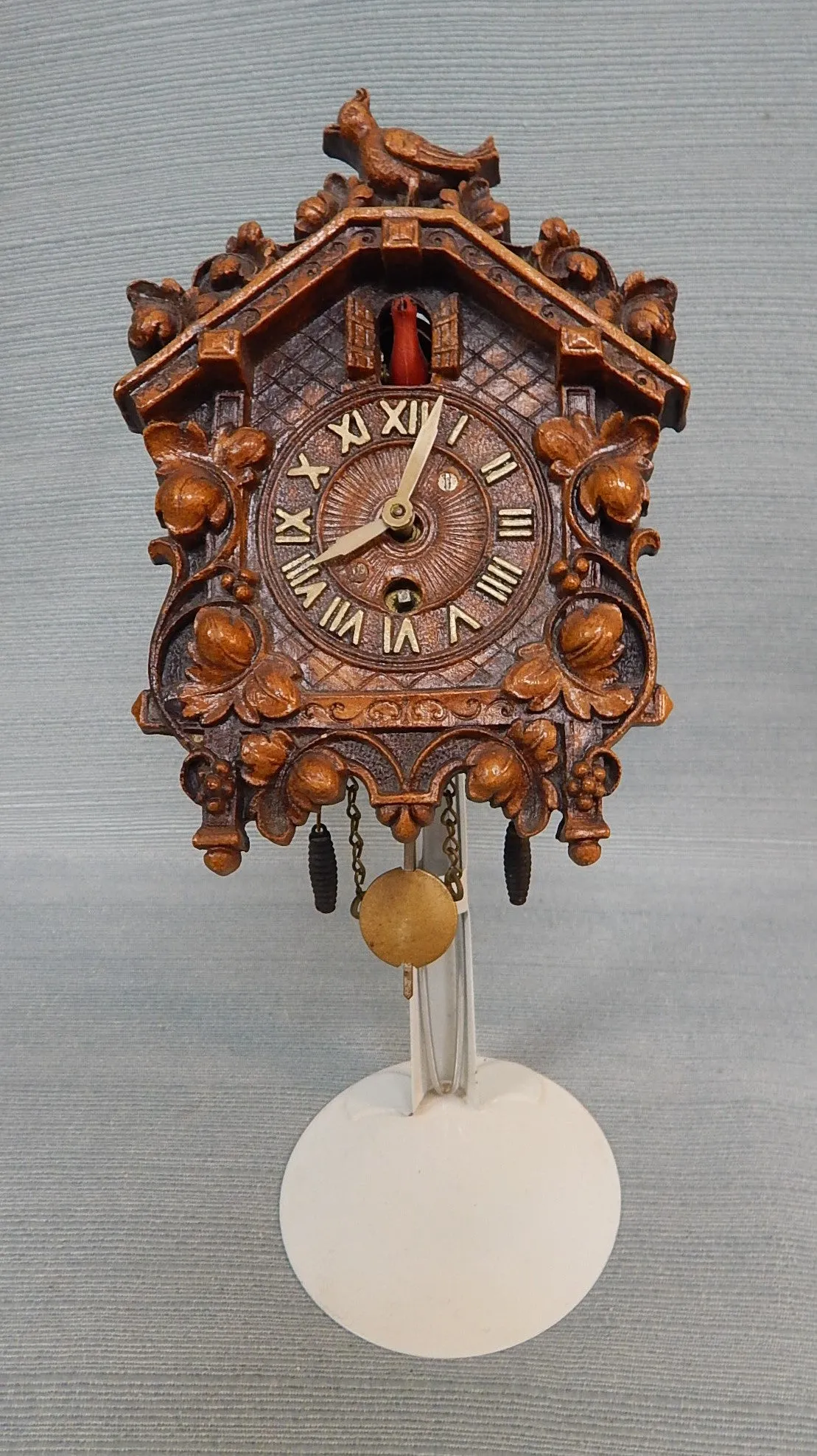 Small Lux Antique Cuckoo Clock - Non-working