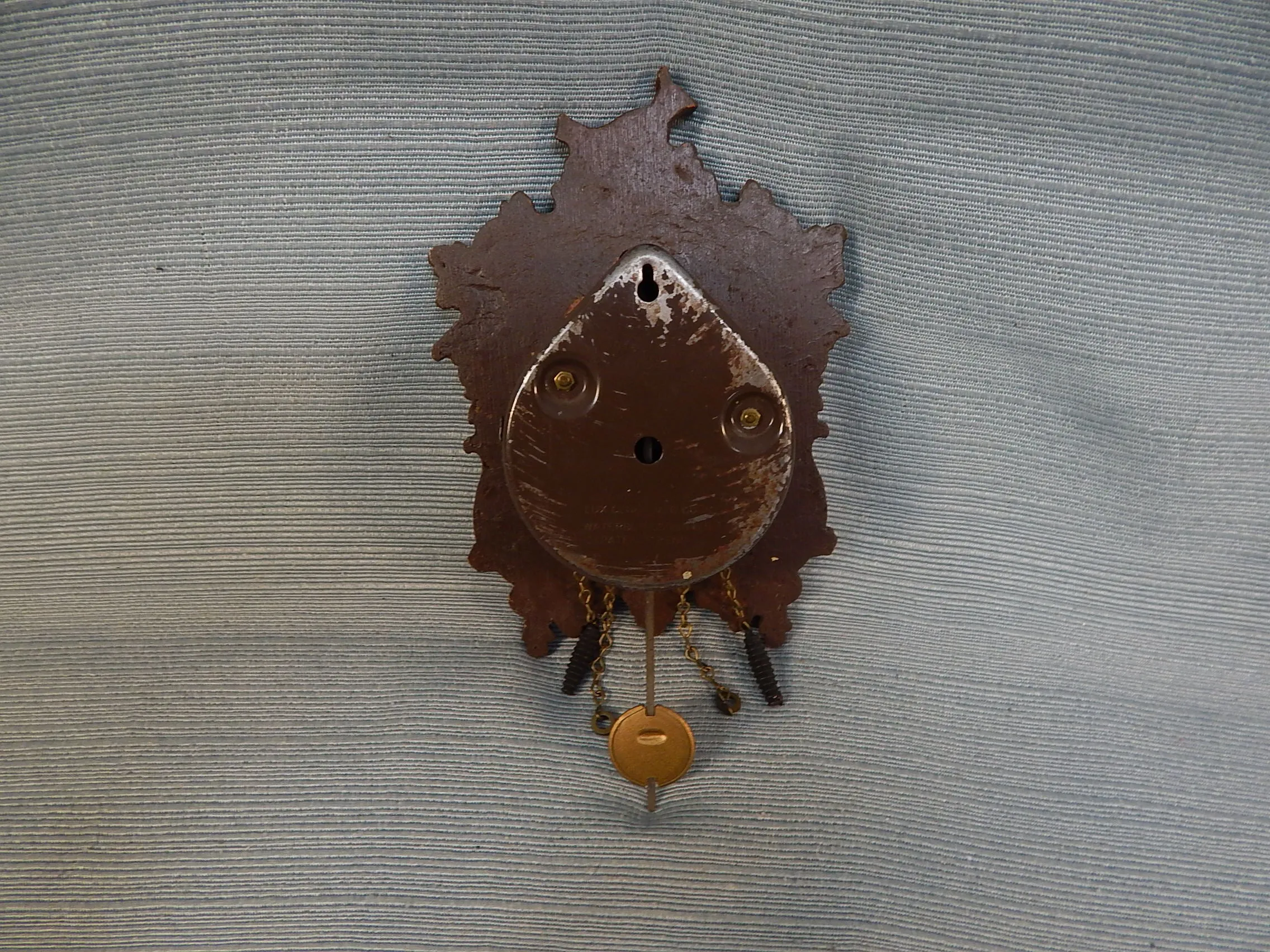 Small Lux Antique Cuckoo Clock - Non-working