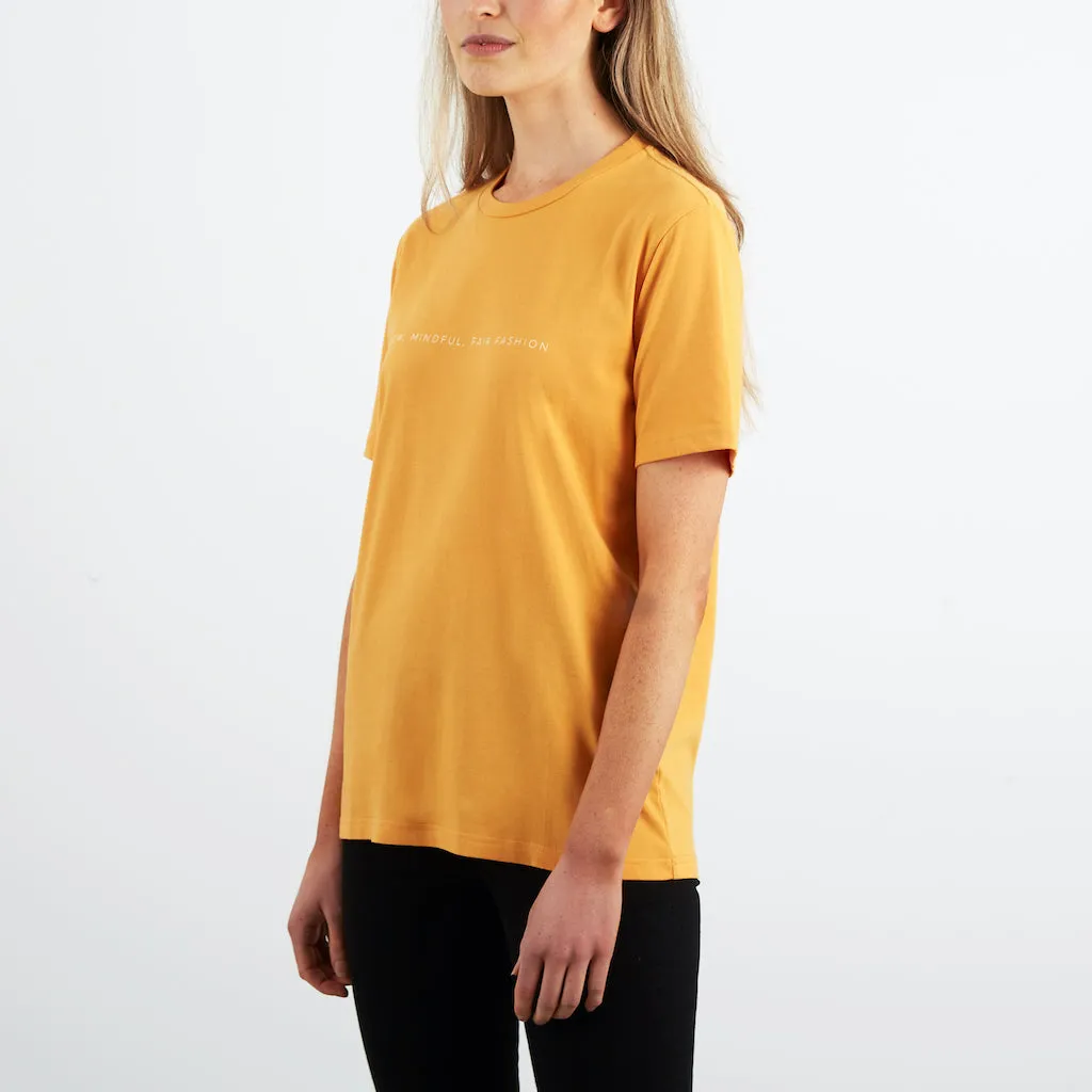 SMFF All Day T-shirt | Mustard