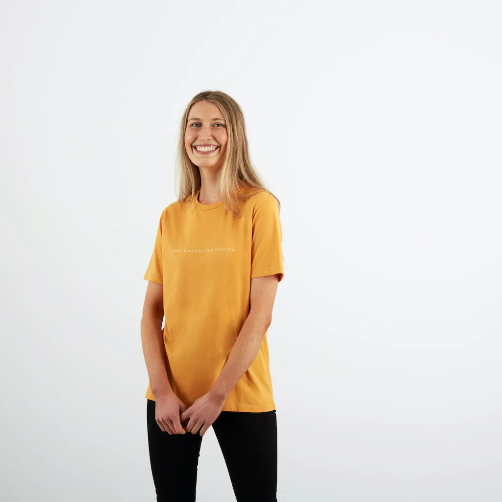 SMFF All Day T-shirt | Mustard