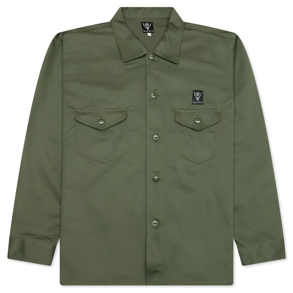 Smokey Shirt - Olive