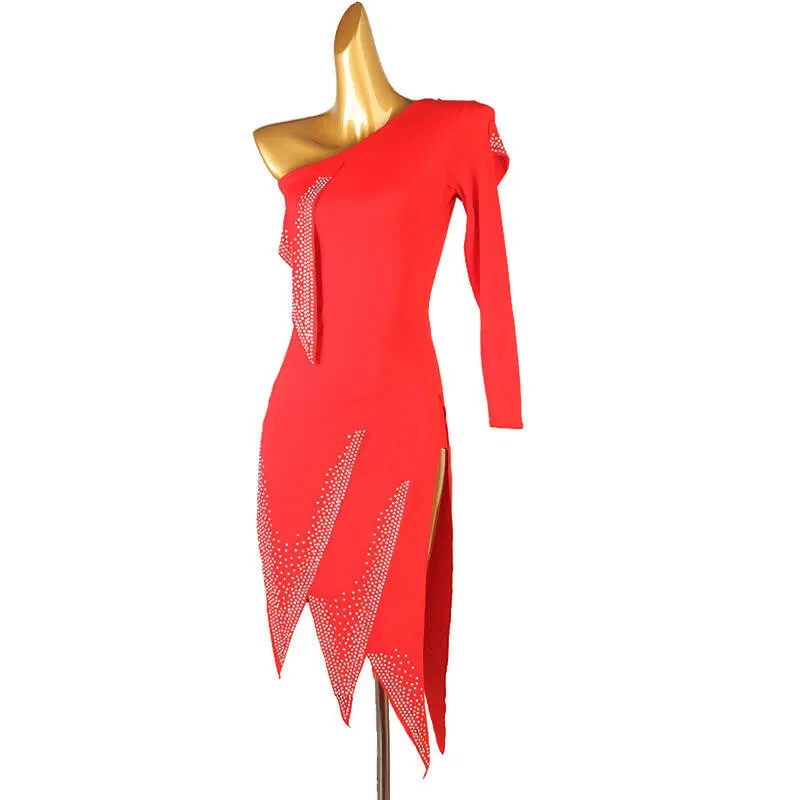 Striking Asymmetric Dress | LQ358