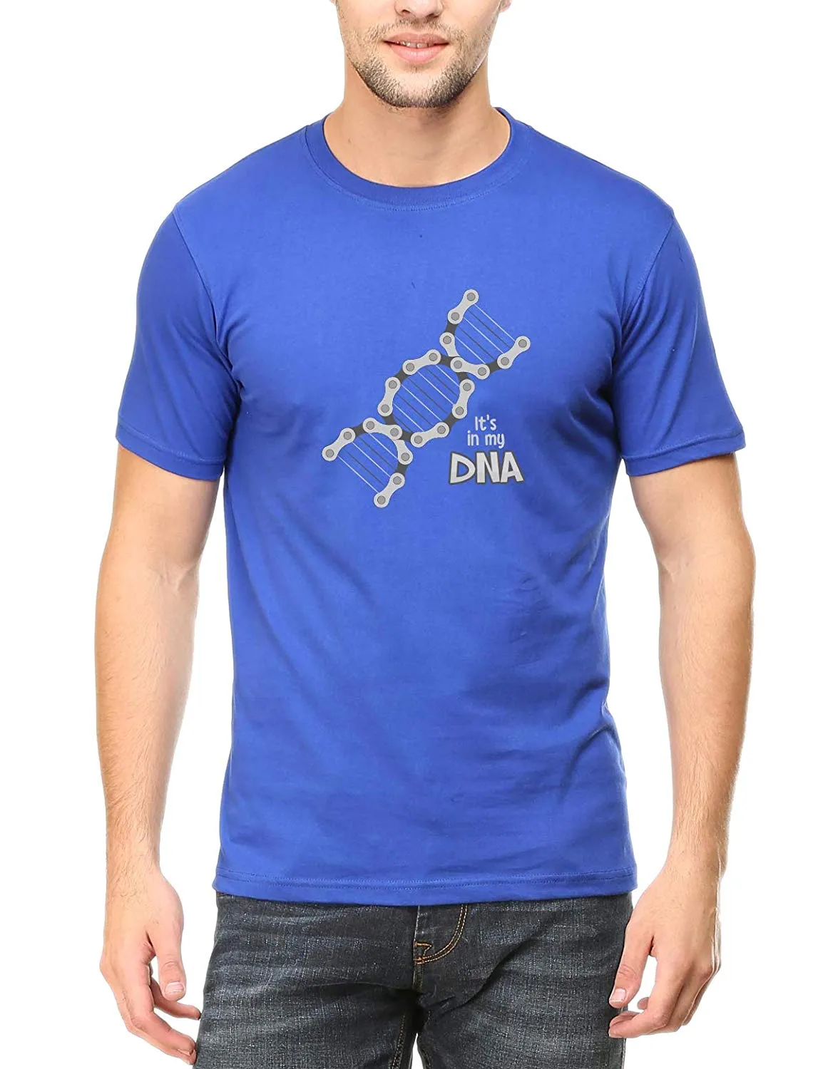 Swag Swami Men's  Cycling Is In My DNA T-Shirt