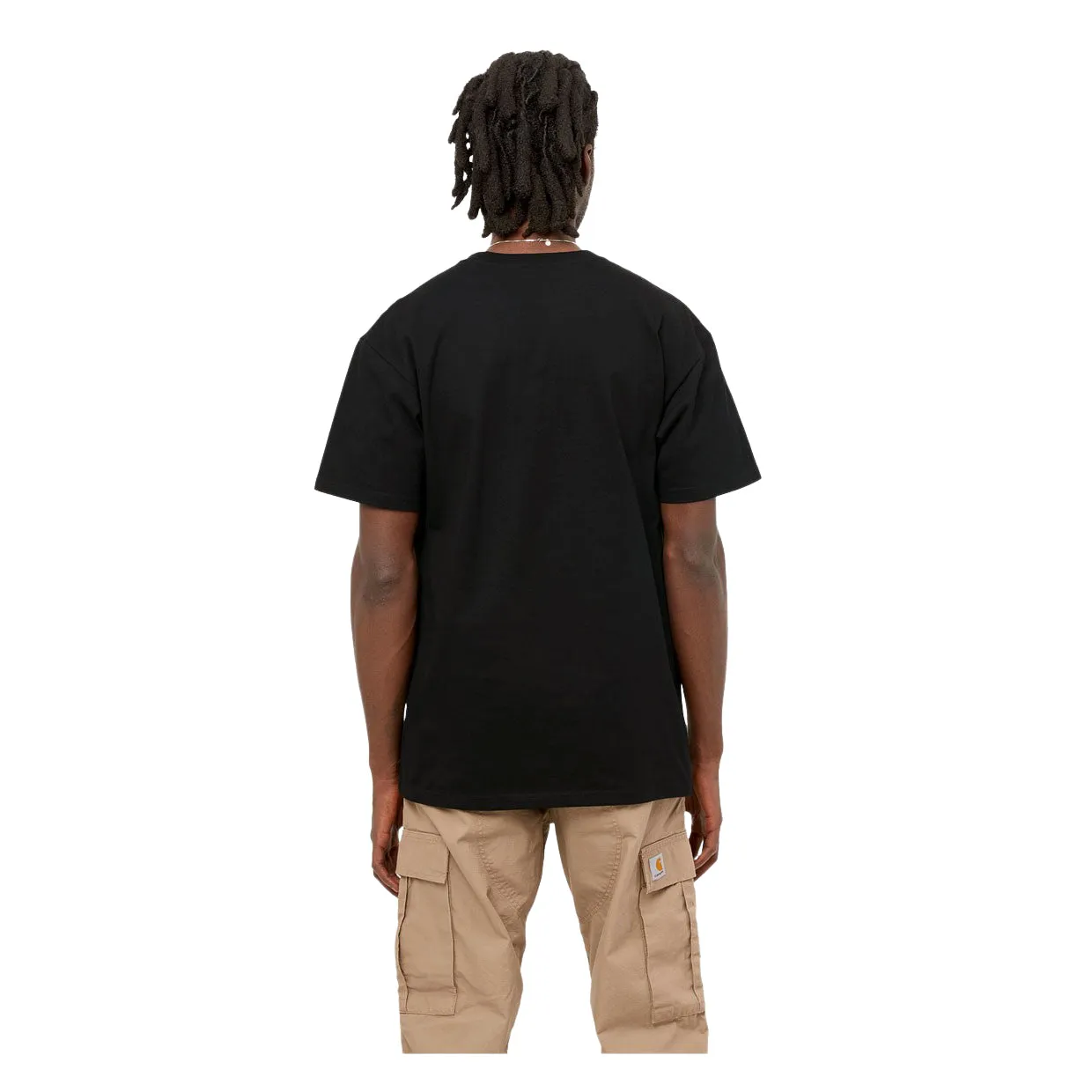 T-shirt Carhartt WIP S/S Chase Nero