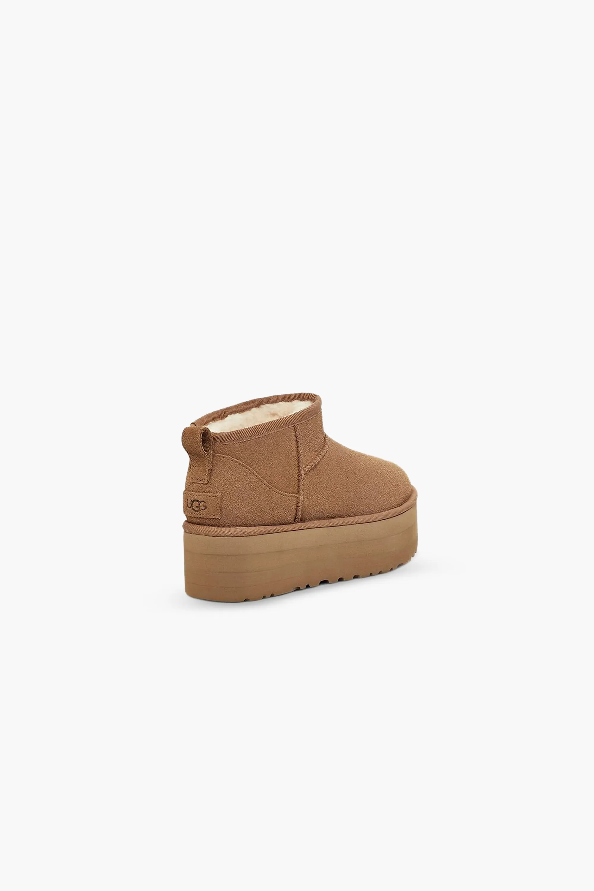 UGG Women's Classic Ultra Mini Platform in Chestnut