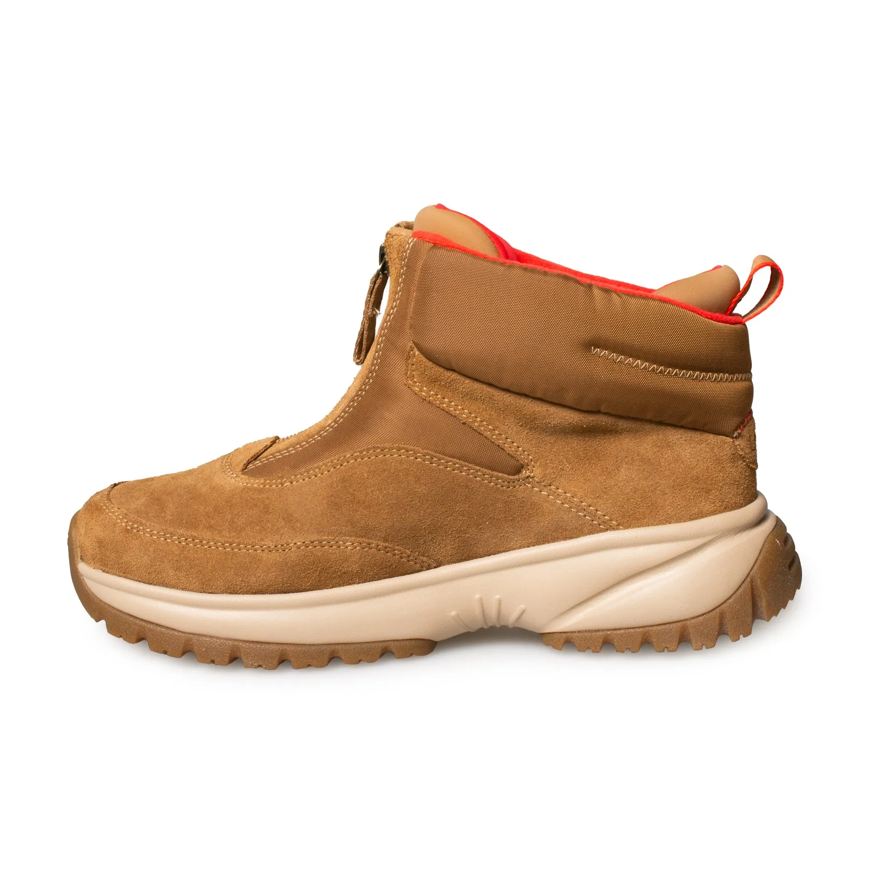 UGG Yose Short Zip Chestnut Boots - Women's