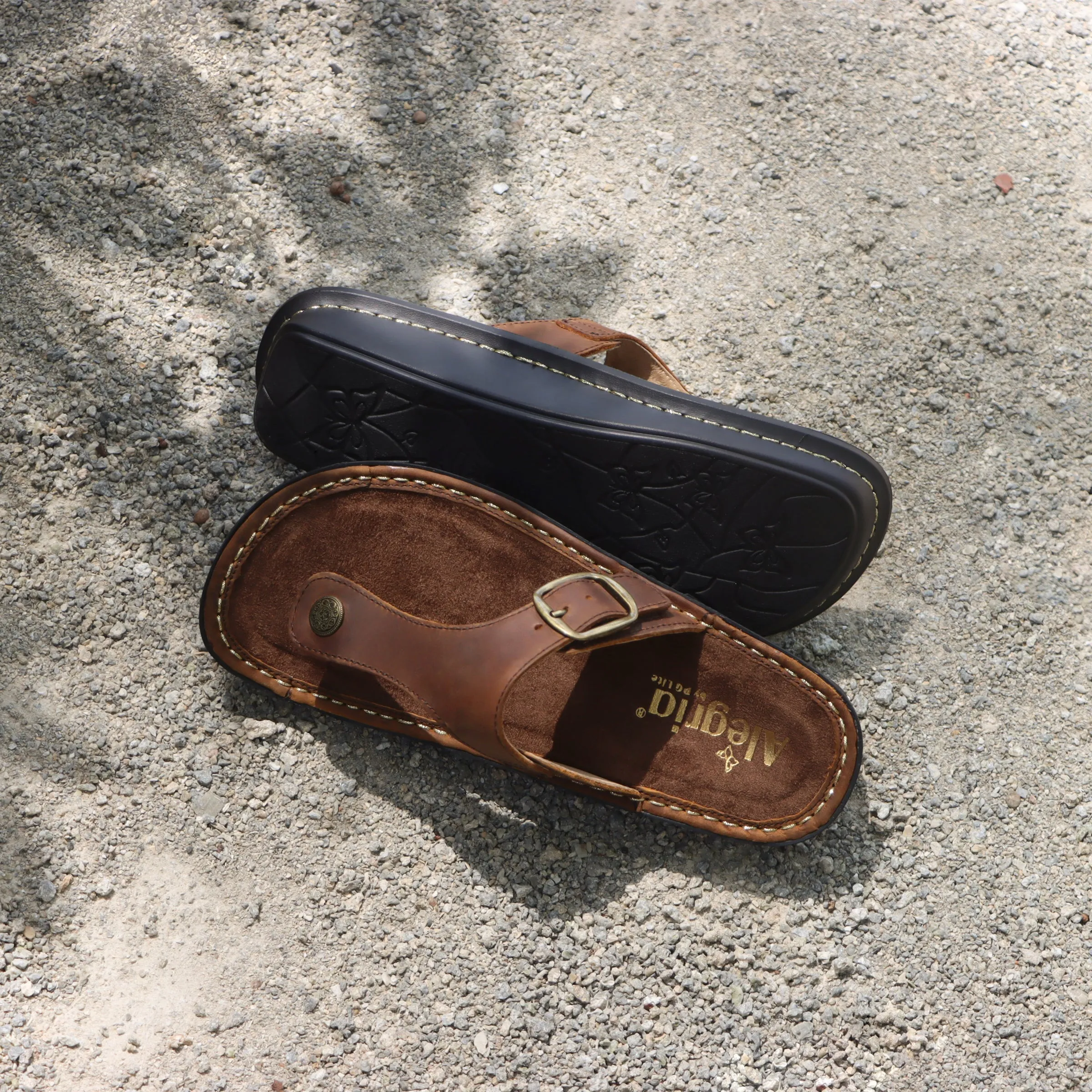 Vella Oiled Brown Sandal