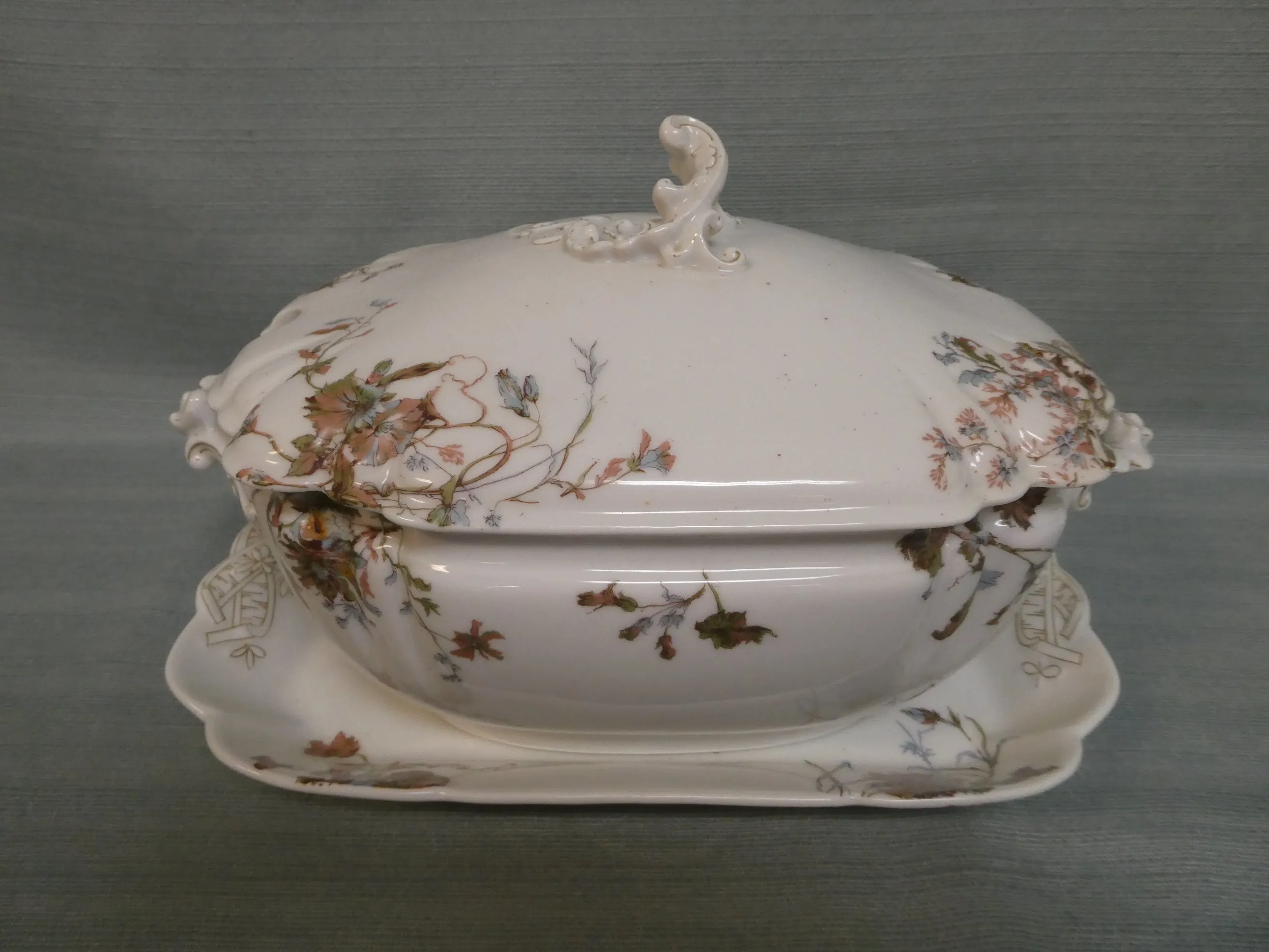 Vintage Haviland Limoges Soup Tureen with Lid and Platter